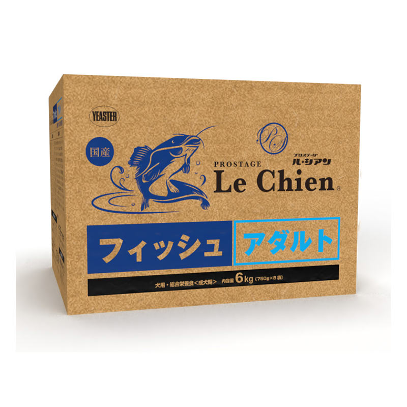 ［イースター(直送)］プロステージ ル・シアン フィッシュ アダルト 6kg／1ケース（1点） ※発注単位・最低発注数量(混載10ケース以上)にご注意下さい