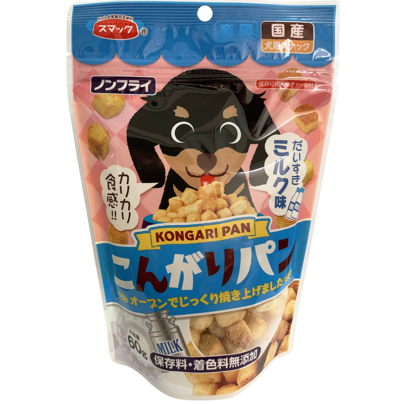 スマック こんがりパン ミルク味 60g ペット用品の仕入は Petポチッと で