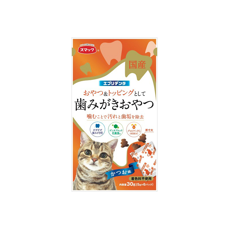 [スマック] エブリデンタ 猫用 かつお味 30g