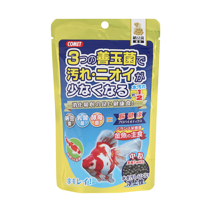 [イトスイ] コメット 金魚の主食 納豆菌 中粒 90g