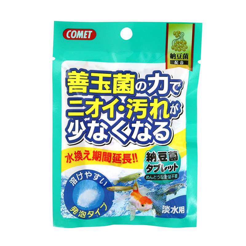 [イトスイ] コメット 納豆菌タブレット 淡水魚用 5個入り