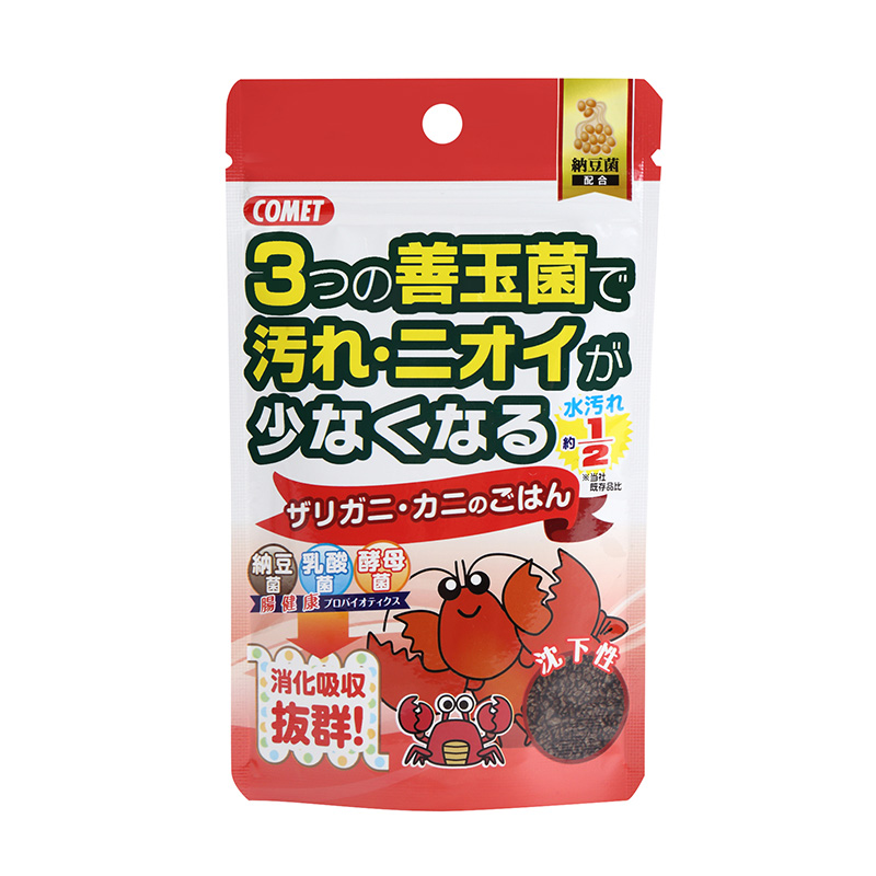 [イトスイ] コメット ザリガニ・カニのごはん 納豆菌 40g