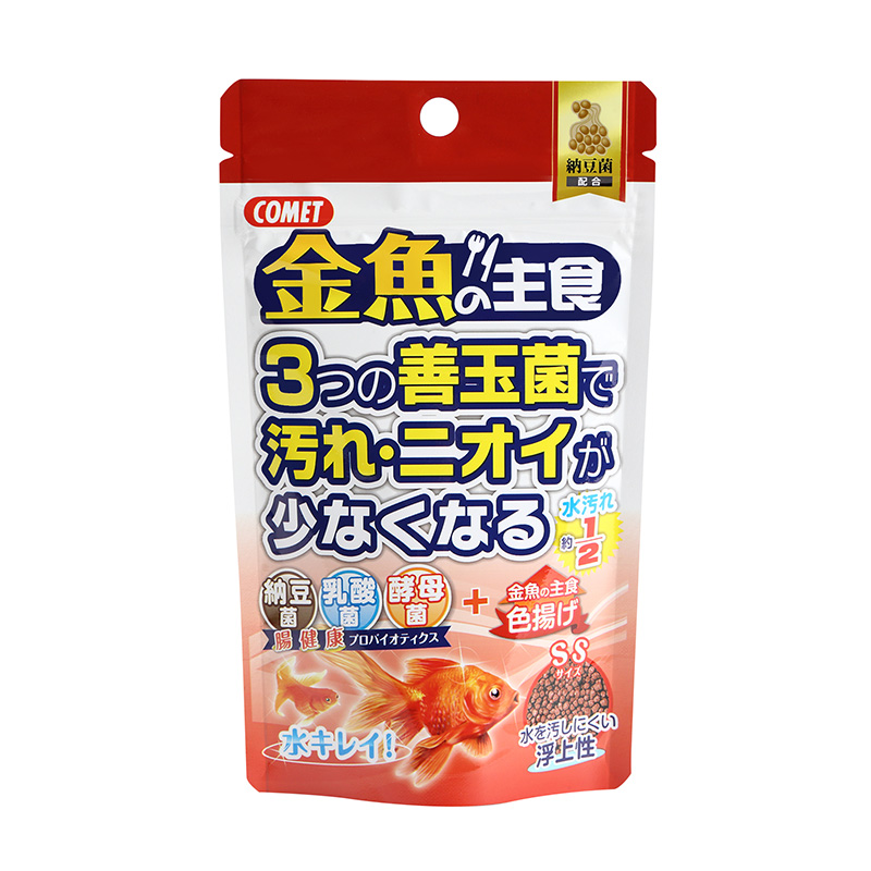 [イトスイ] コメット 金魚の主食 納豆菌 色揚げ 40g+10g