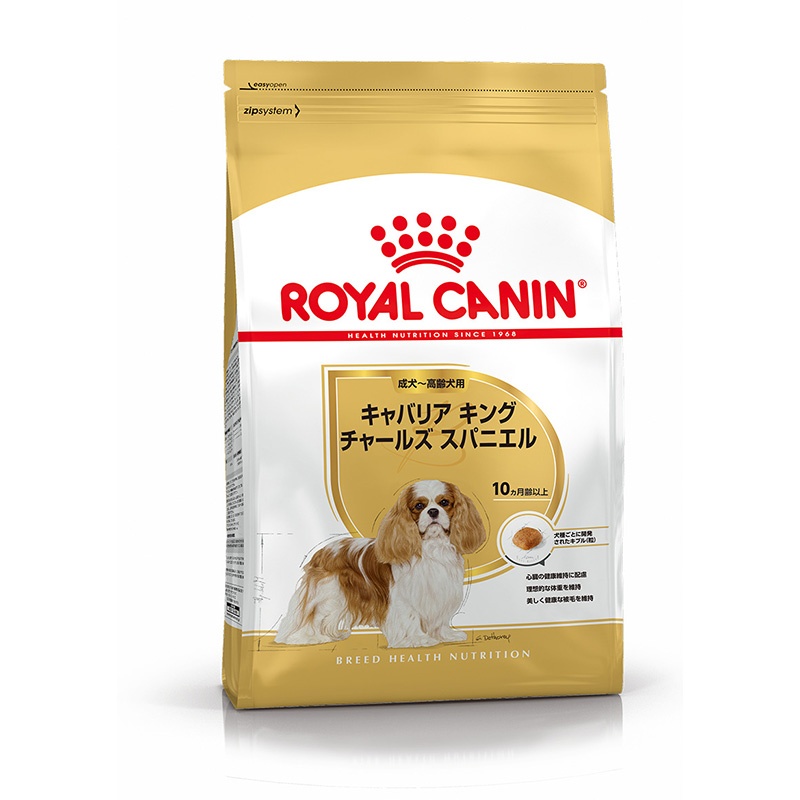 [ロイヤルカナン] ブリード ヘルス ニュートリション キャバリア キング チャールズ スパニエル 成犬～高齢犬用 (生後10ヵ月以上) 1.5kg ●通販サイト掲載販売不可