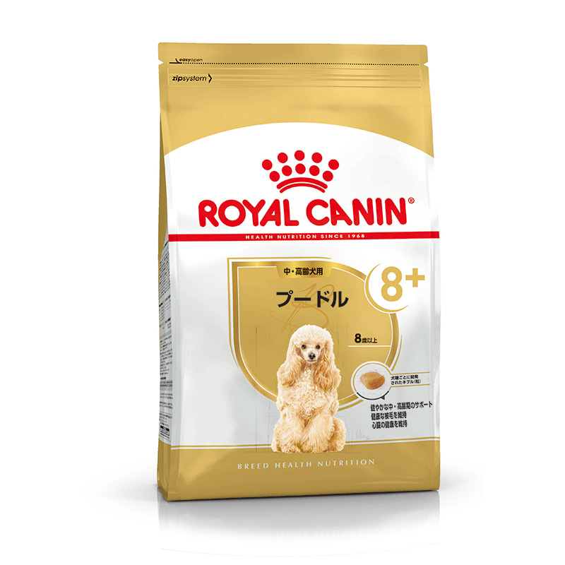 [ロイヤルカナン] ブリード ヘルス ニュートリション プードル 中・高齢犬用 (8歳以上) 800g ●通販サイト掲載販売不可