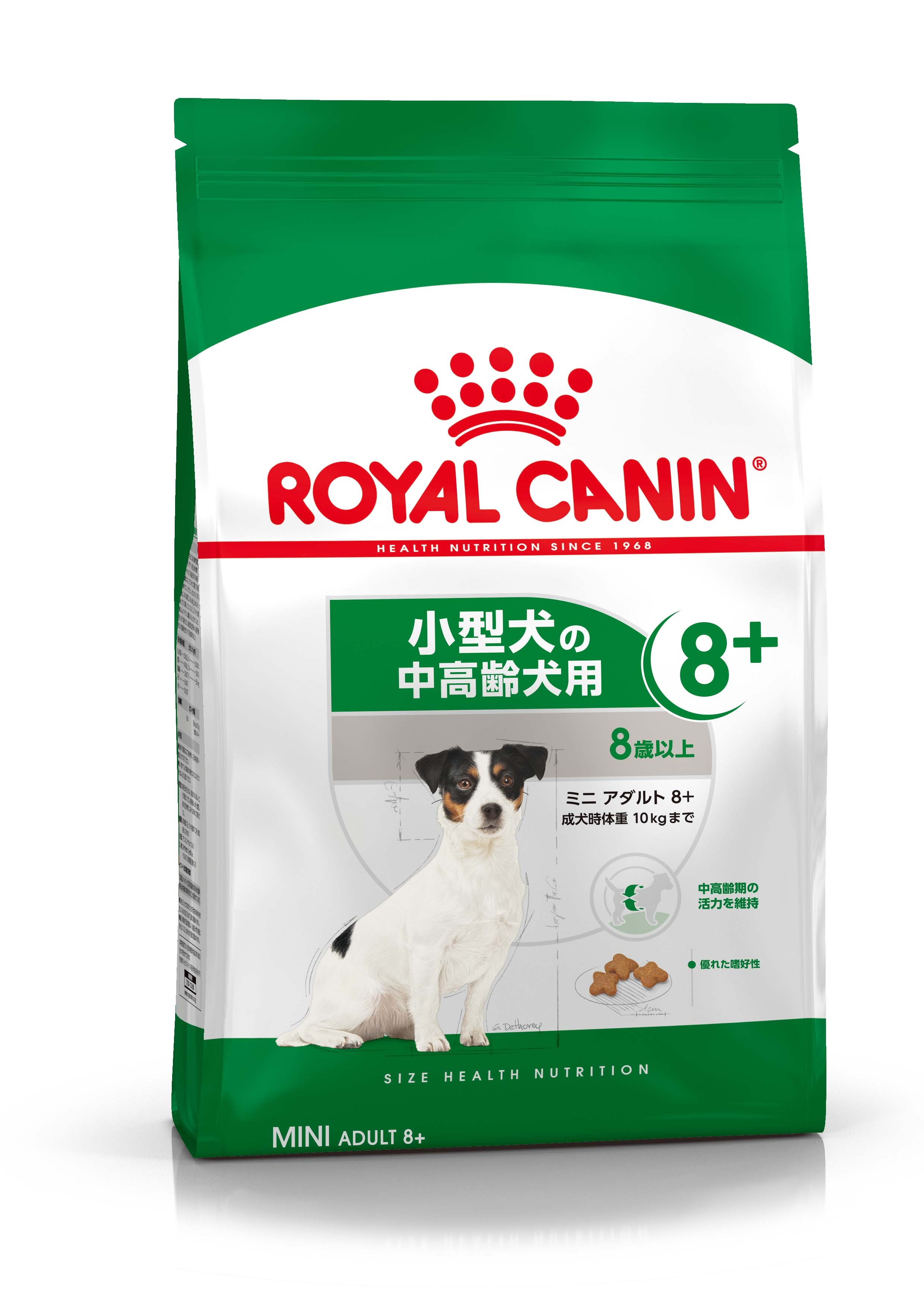 [ロイヤルカナン] サイズ ヘルス ニュートリション ミニ アダルト 8+ 小型犬 中高齢犬用 2kg ●通販サイト掲載販売不可 MC-K