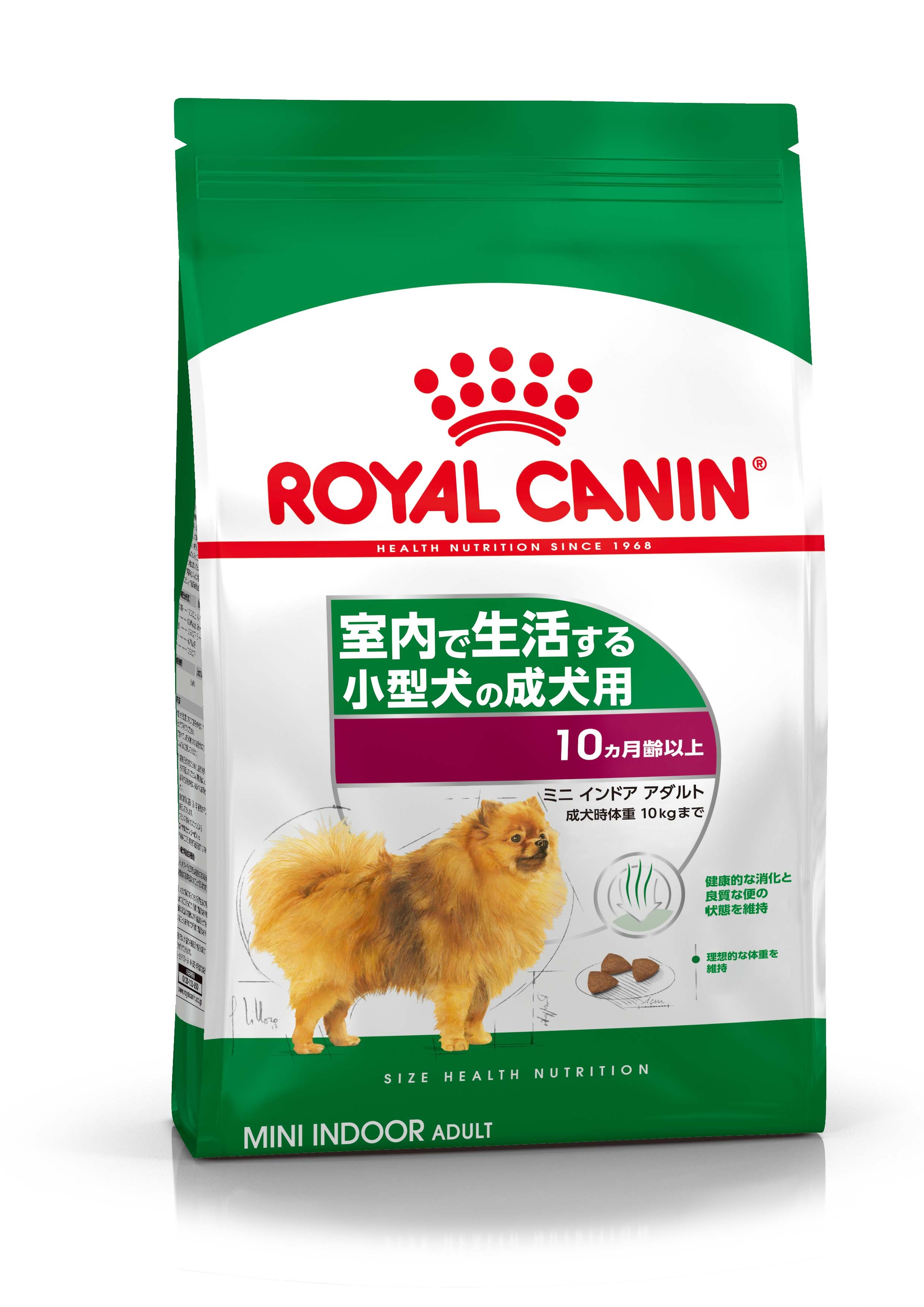 [ロイヤルカナン] サイズ ヘルス ニュートリション ミニ インドア アダルト 2kg ●通販サイト掲載販売不可 MC-K