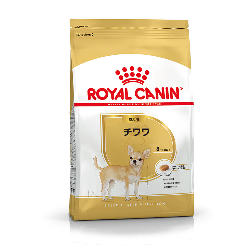 [ロイヤルカナン] ブリード ヘルス ニュートリション チワワ 成犬用 (生後8ヵ月齢以上) 1.5kg ●通販サイト掲載販売不可