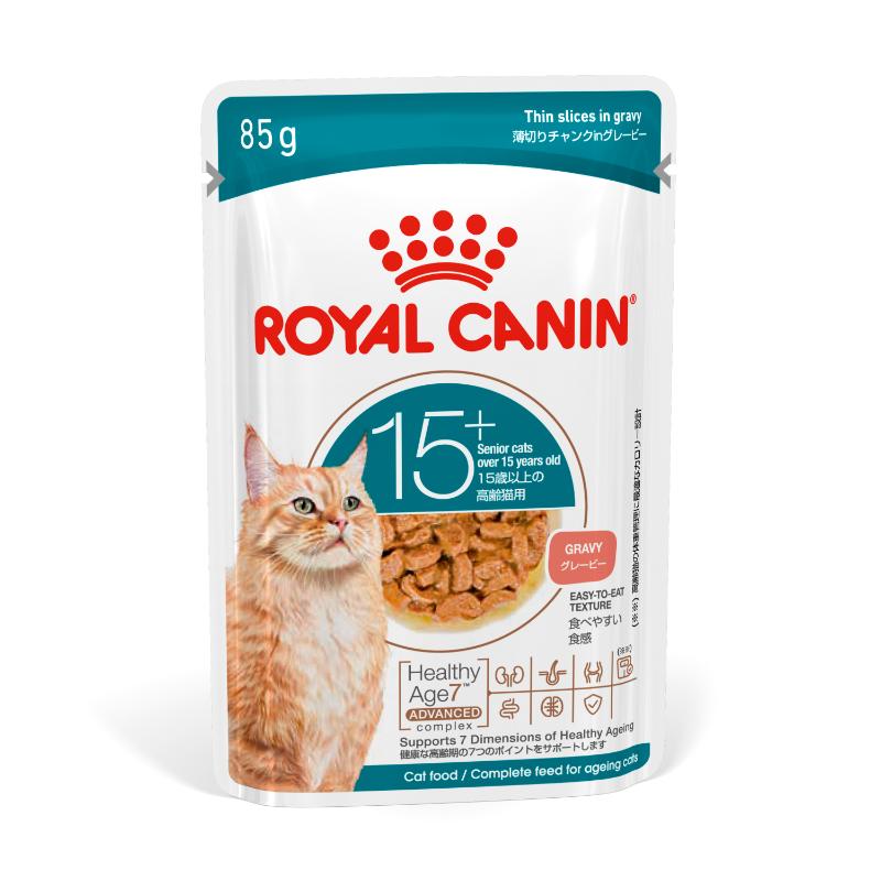 ［ロイヤルカナン］フィーライン ヘルス ニュートリション ウェット エイジング15＋ 85g ●通販サイト掲載販売不可