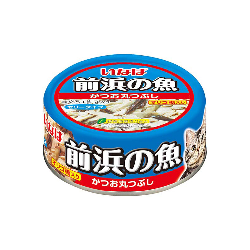 [いなばペットフード(直送)] 前浜の魚 かつお丸つぶし 115g IWF-141 ※メーカー直送 ※発注単位・最低発注数量(混載50ケース以上)にご注意下さい