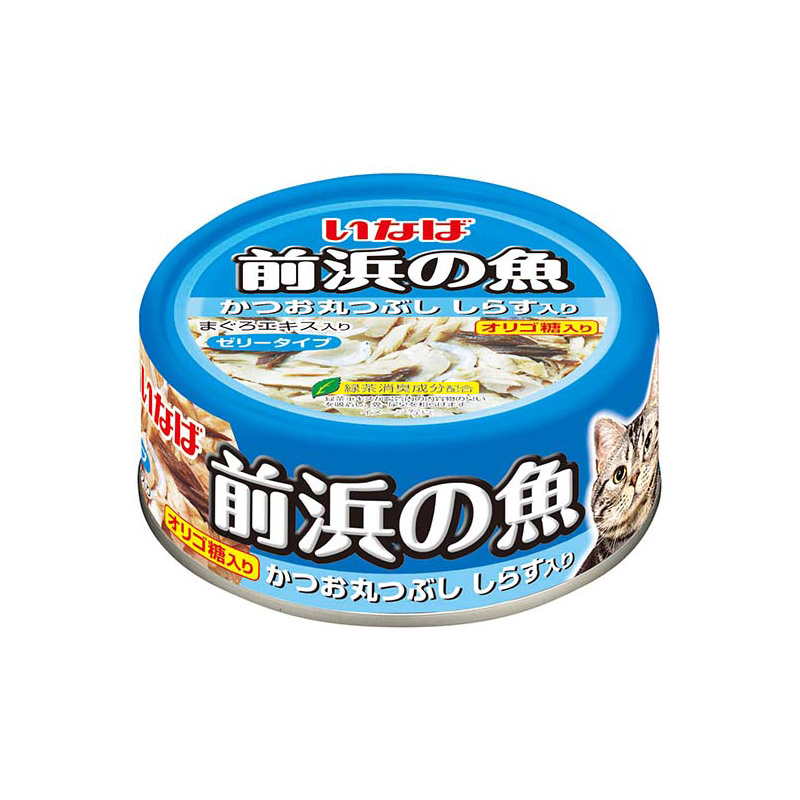 [いなばペットフード] 前浜の魚 かつお丸つぶし しらす入り 115g IWF-144　【メーカーフェア】