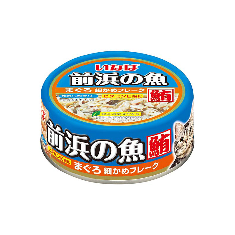 [いなばペットフード(直送)] 前浜の魚 まぐろ 細かめフレーク 115g IWF-154 ※メーカー直送 ※発注単位・最低発注数量(混載50ケース以上)にご注意下さい