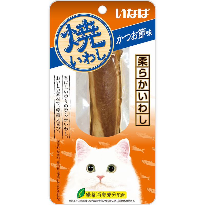 ［いなばペットフード］いなば 焼いわし かつお節味