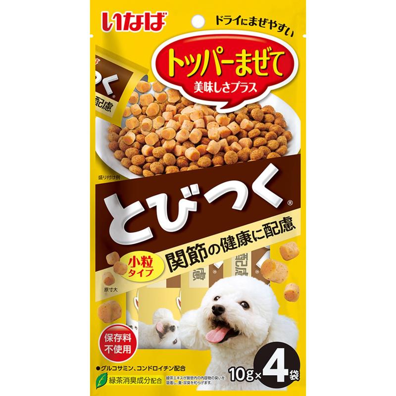 ［いなばペットフード］いなば とびつく トッパー 関節の健康に配慮 10g×4袋