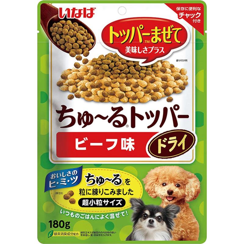 ［いなばペットフード］いなば ちゅ～るドライトッパー ビーフ味 180g