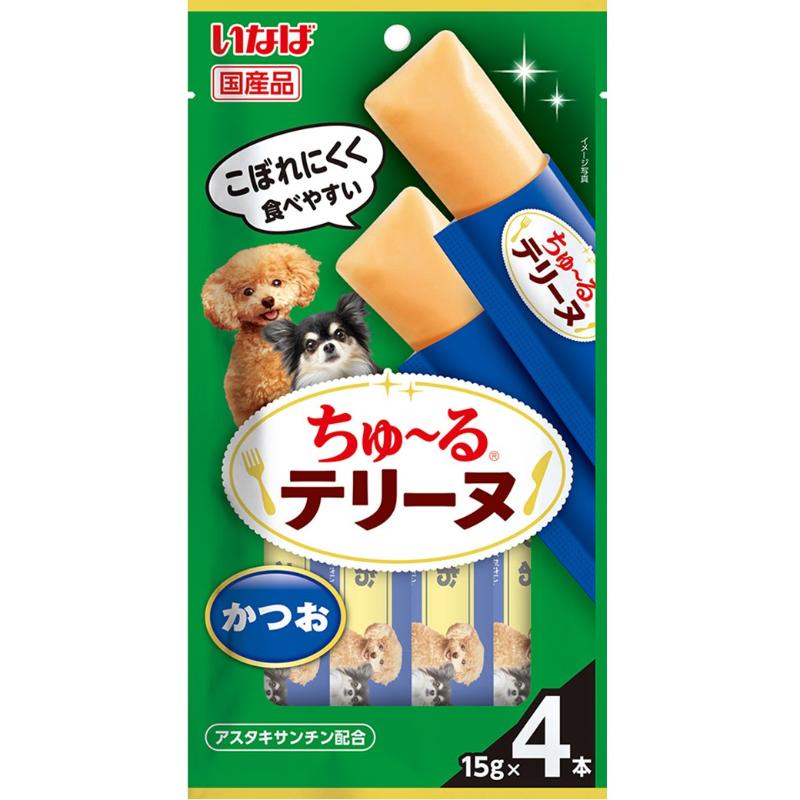 ［いなばペットフード］いなば ちゅ～るテリーヌ かつお 15g×4本