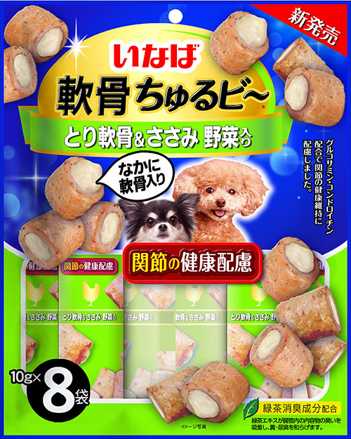 犬用おやつ ちゅ〜るビッツ 乳酸菌1.4兆個 とりささみバラエティ 12g×28袋  いなばペットフード チユ-ルビツツトリササミV28P