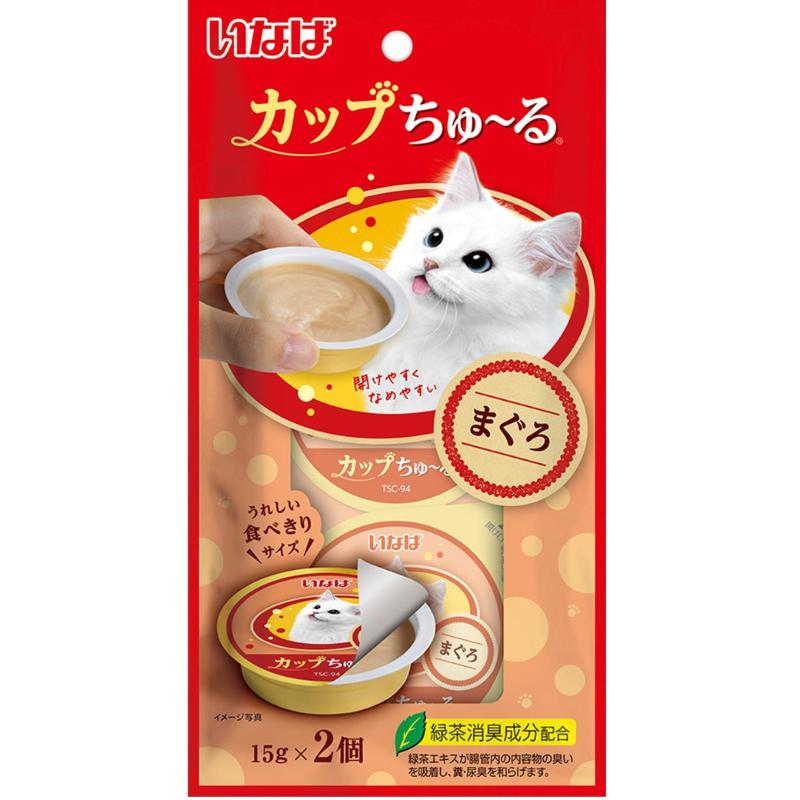 ［いなばペットフード］いなば カップちゅ～る まぐろ 15g×2個