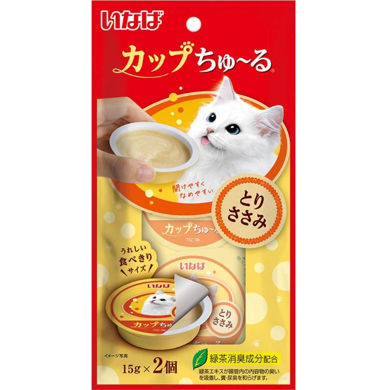 ［いなばペットフード］いなば カップちゅ～る とりささみ 15g×2個