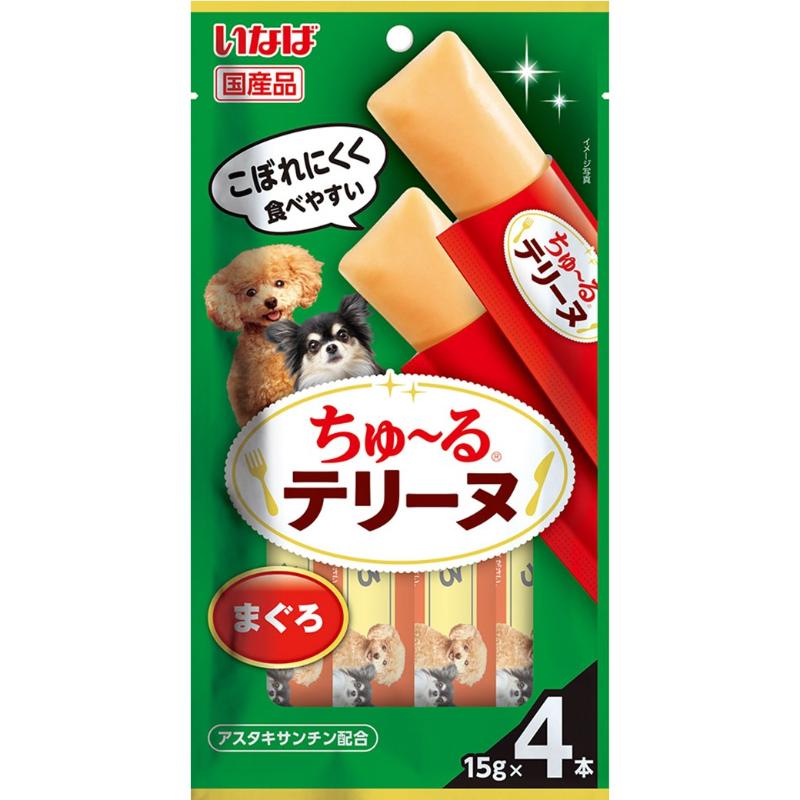 ［いなばペットフード］いなば ちゅ～るテリーヌ まぐろ 15g×4本【イチオシ】【メーカーフェア10】