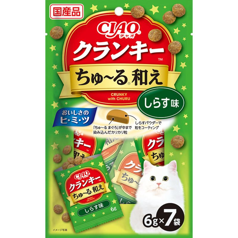 市場 いなば 焼かつお しらすミックス味 12本入り