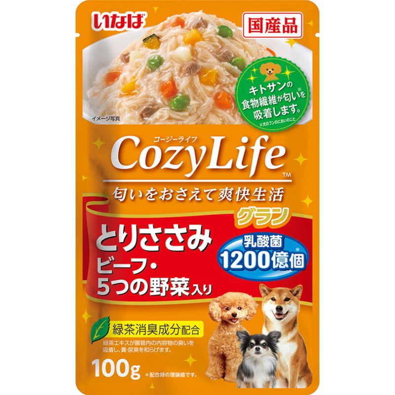５５％以上節約 犬日和 ビーフ 野菜入り 国産 100g 20個 わんわん ドッグフード おやつ
