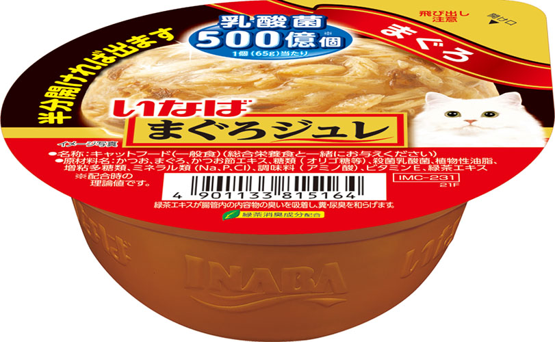 [いなばペットフード] まぐろジュレ 乳酸菌入り まぐろ 65g　【メーカーフェア】