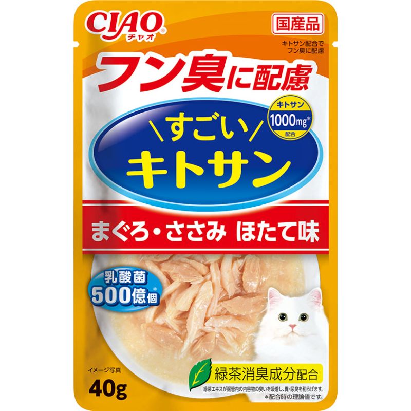 国内正規品 いなば 金のだしパウチ IC-12 かつお 60ｇ× ささみ入り 12