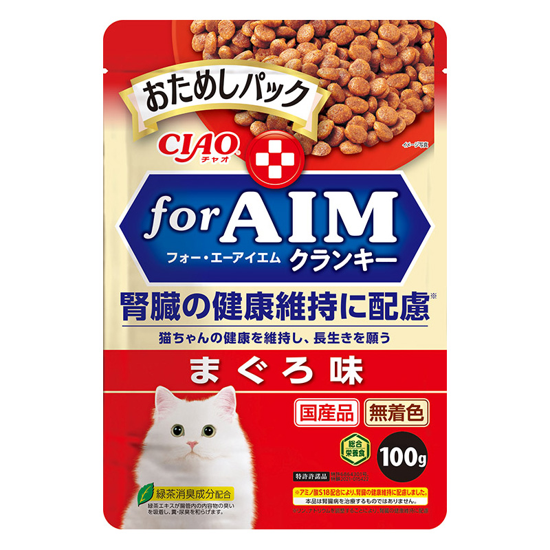 ［いなばペットフード］for AIMクランキー まぐろ味 おためしパック 100g