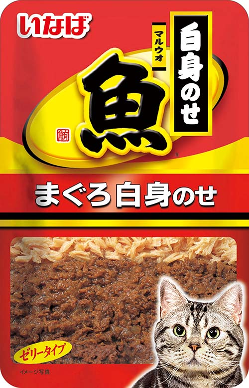 [いなばペットフード(直送)] いなば マルウオ白身のせパウチ まぐろ白身のせ 40g TCR-11 ※メーカー直送 ※発注単位・最低発注数量(混載50ケース以上)にご注意下さい