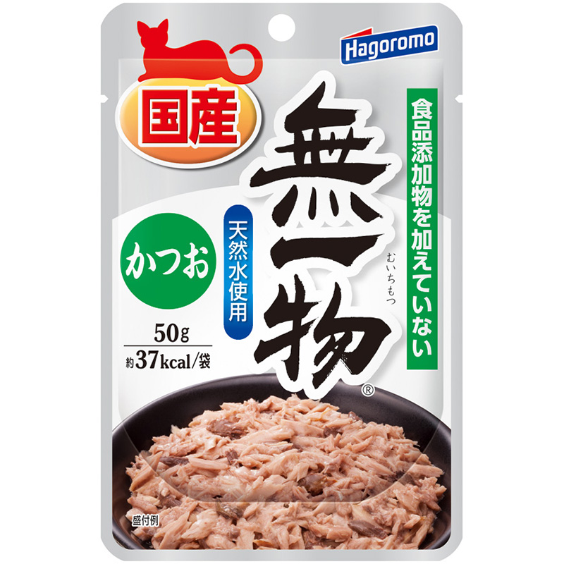 [はごろもフーズ] 無一物 パウチ かつお 50g　【4月特価】