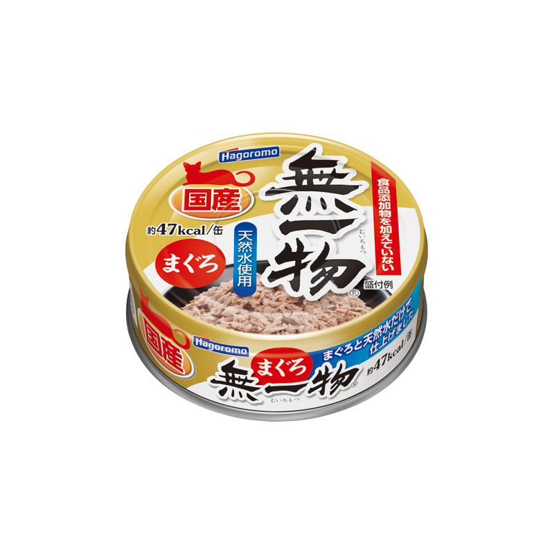 [はごろもフーズ] 無一物ねこまんま 缶まぐろ 70g