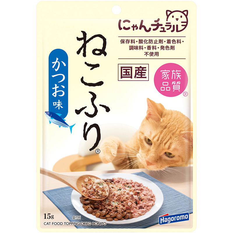 [はごろもフーズ] ねこふり かつお味 15g　【4月特価】