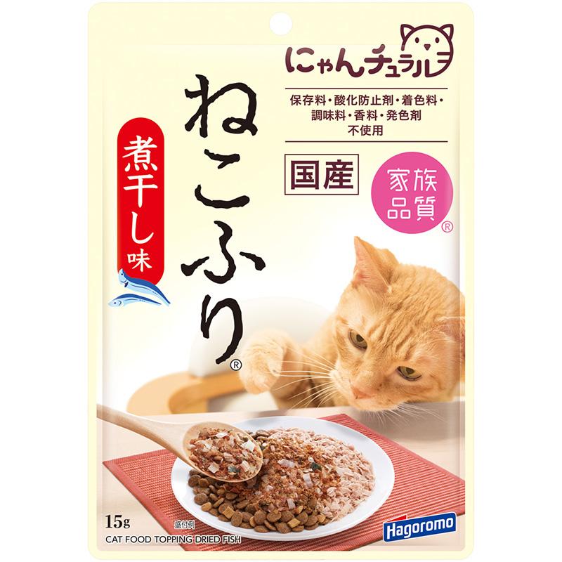 [はごろもフーズ] ねこふり 煮干し味 15g　【4月特価】