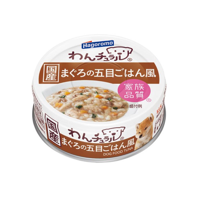 ［はごろもフーズ］わんチュラル まぐろの五目ごはん風 70g
