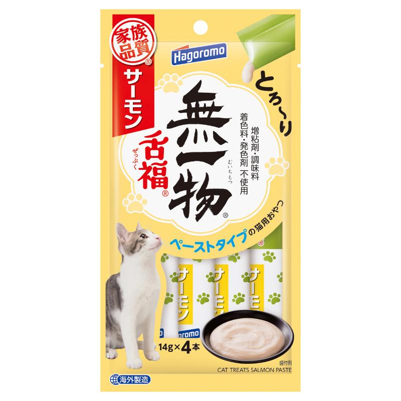 [はごろもフーズ]無一物 舌福 サーモン 14g×4本