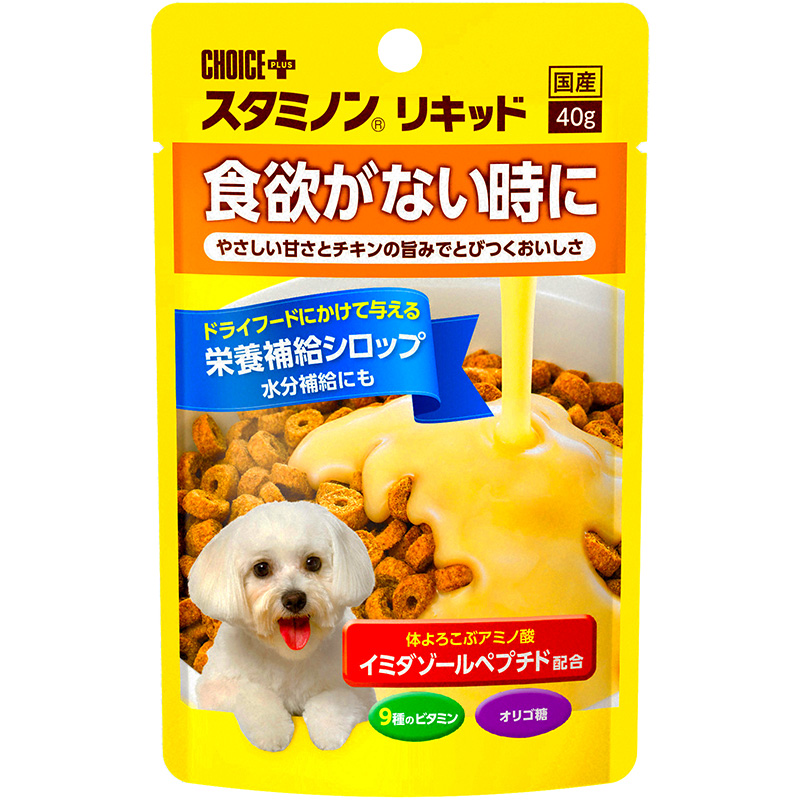 [アース・ペット] チョイスプラス スタミノンリキッド 40g