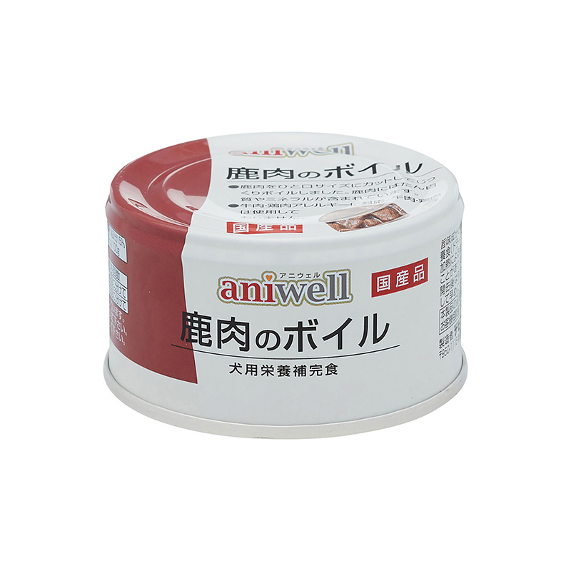 [デビフ アニウェル] aniwell 鹿肉のボイル 85g