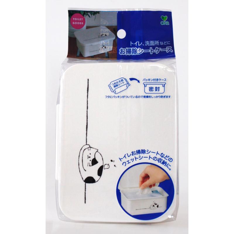 ［オカ(直送)］なごみねこ お掃除シートケース ※メーカー直送 ※発注単位・最低発注数量(納価合計：税抜40,000円以上)にご注意下さい