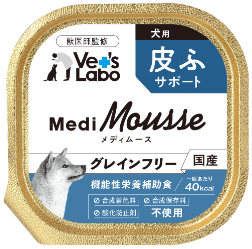 [ジャパンペットコミュニケーションズ] Vet's Labo メディムース 犬用 皮膚サポート 95g ※通販サイト掲載販売不可