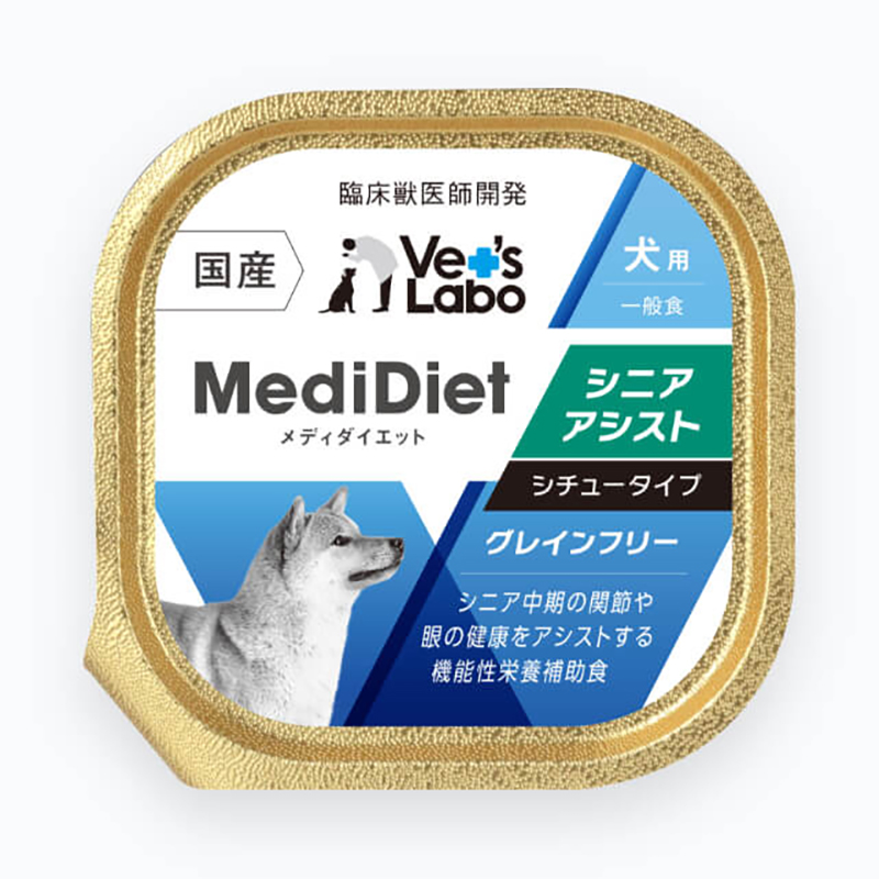 [ジャパンペットコミュニケーションズ(直送)] Vet's Labo メディダイエット 犬用 シニア アシスト 95g ※通販サイト掲載販売不可 ※メーカー直送 ※発注単位・最低発注数量(混載2ケース以上)にご注意下さい