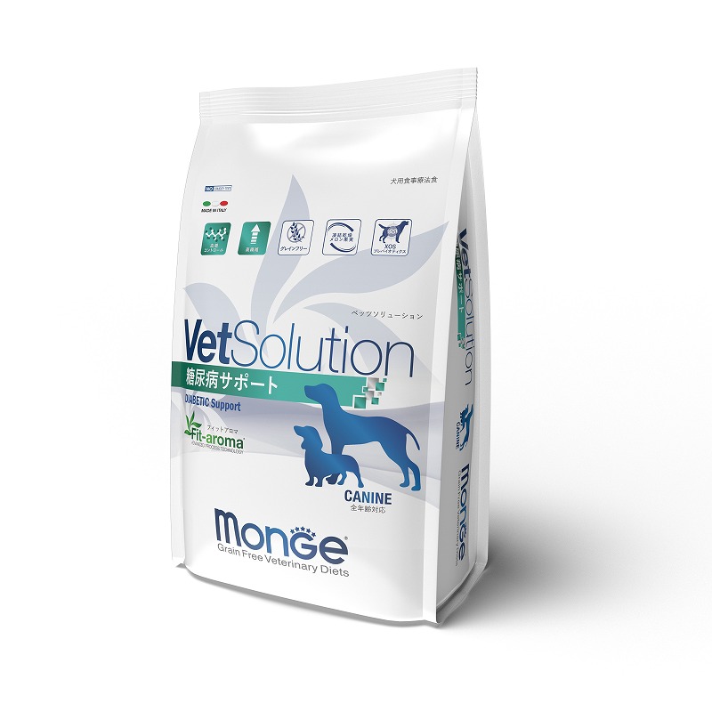 ［ジャパンペットコミュニケーションズ］VetSolution 犬用糖尿病サポート3kg ＜ペット専門店商材＞ ※販売承認登録制