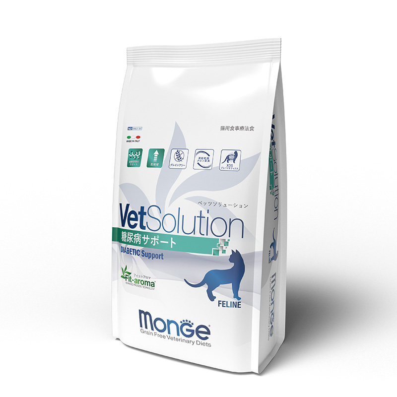 ［ジャパンペットコミュニケーションズ］VetSolution 猫用糖尿病サポート 2kg ＜ペット専門店商材＞ ※販売承認登録制