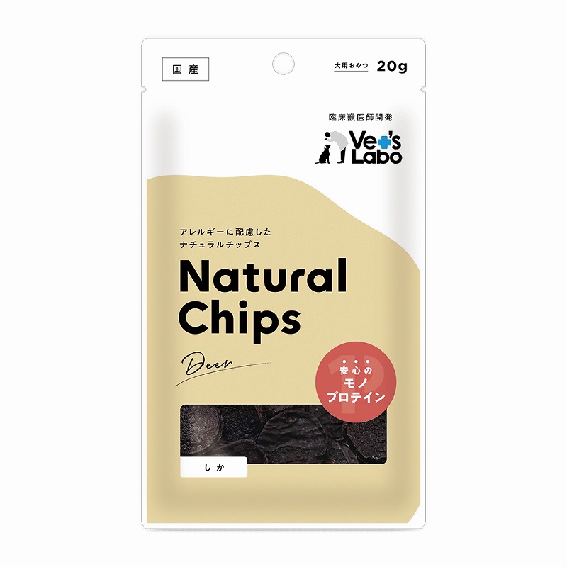 ［ジャパンペットコミュニケーションズ］Vet's Labo ナチュラルチップス しか 20g