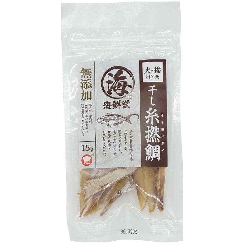 [F&Bell]海鮮堂 干し糸撚鯛 15g