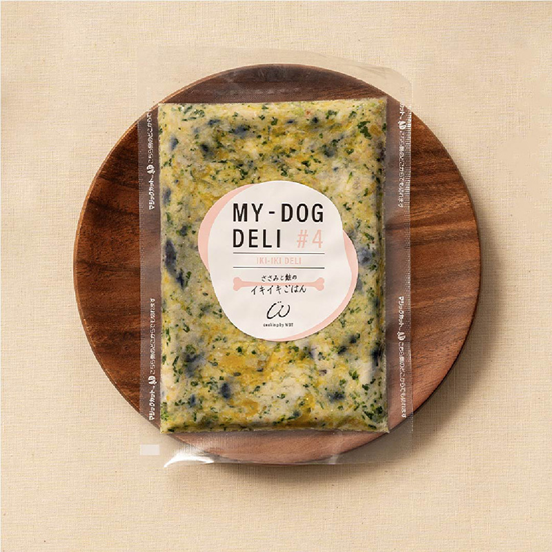 [ラテルWAN-DELI-TOKYO(直送)] MY-DOG DELI  ＃4 ささみと鮭のイキイキごはん 100g ※要冷凍 ※メーカー直送 ＜専門店商材＞