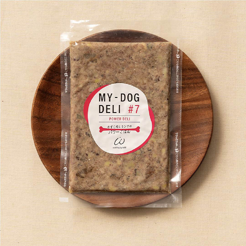 [ラテルWAN-DELI-TOKYO(直送)] MY-DOG DELI  ＃7 牛すじ肉とミンチのパワーごはん 100g ※要冷凍 ※メーカー直送 ＜専門店商材＞