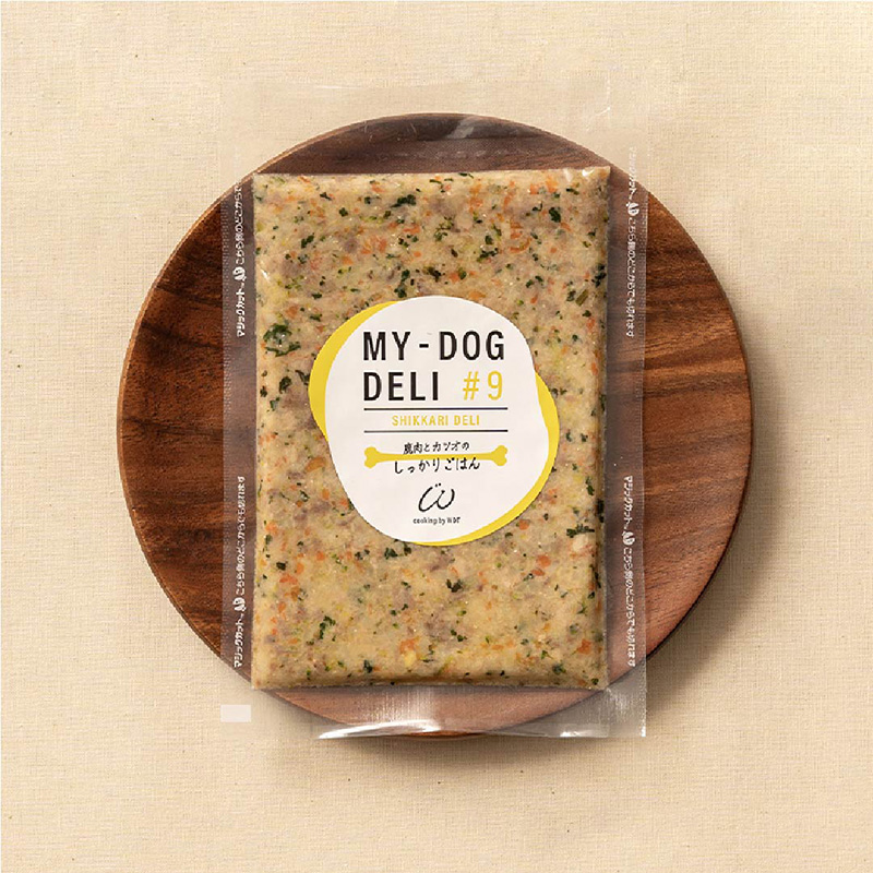 [ラテルWAN-DELI-TOKYO(直送)] MY-DOG DELI  ＃9 鹿肉とカツオのしっかりごはん 100g ※要冷凍 ※メーカー直送 ＜専門店商材＞