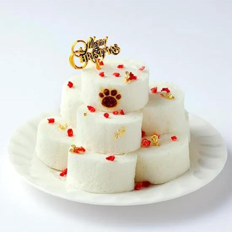 ［ワンダードック］NAMARA！スノーロールケーキタワー ＜メーカー直送＞ ※季節限定商品【クリスマス商品（ワンダードック）】【ご予約承り中！11/9まで】