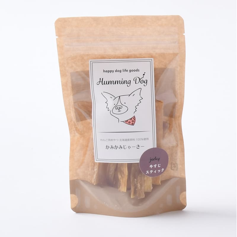 [ワンダードック] Humming Dog かみかみじゃーきー 牛すじスティック ※メーカー直送 ＜専門店商材＞